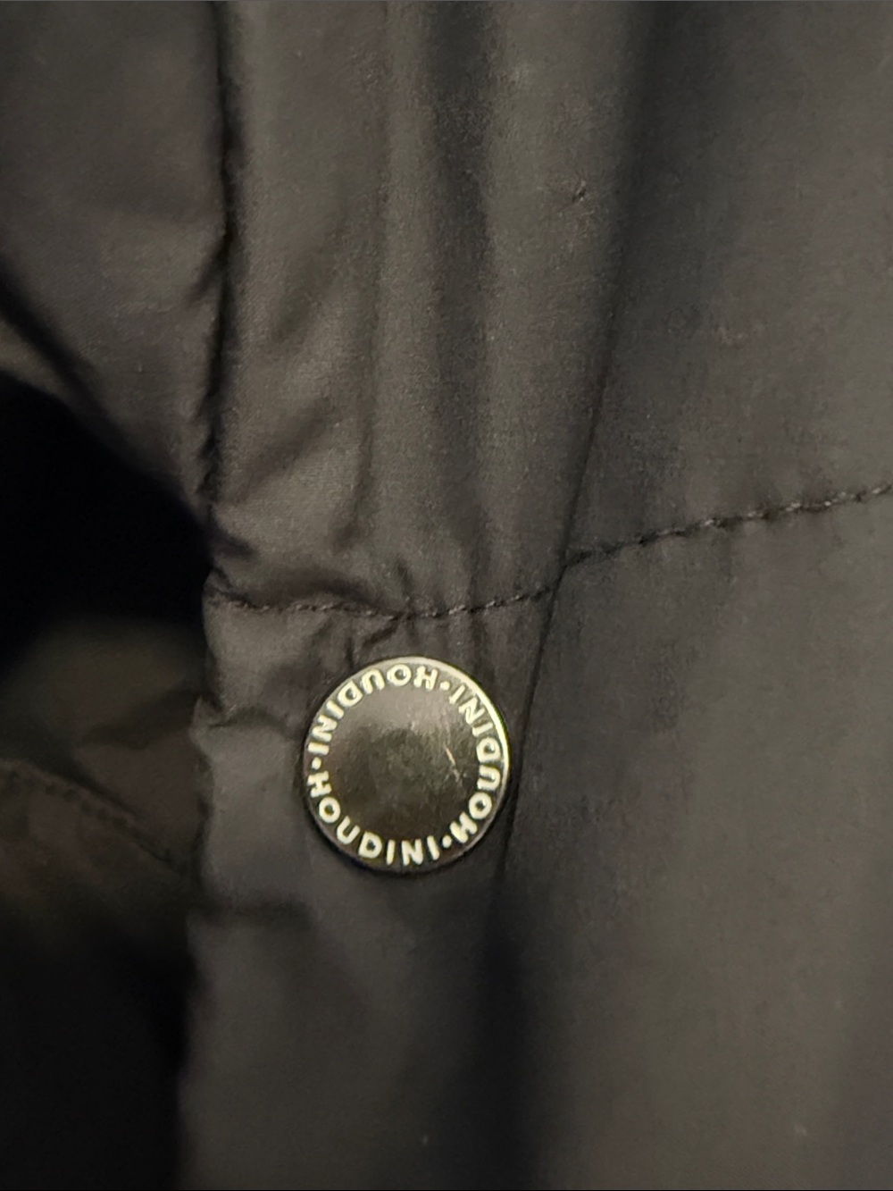 Houdini The Cloud Black Convertible Insulated Coat| Size S - Picture 13 of 14